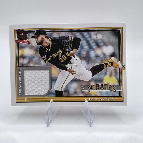 New Listing2026 Series 1 Paul Skenes 1991 Patch Relic #91R-PS Pittsburgh Pirates