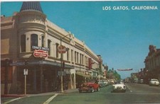 50s Downtown Street Scene-LOS GATOS, Californ...