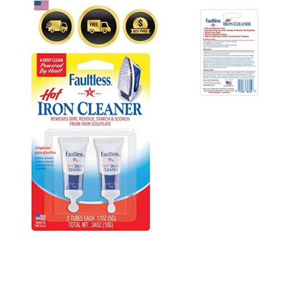 #ad #ad Effortless Cleaning with Non Toxic Hot Iron Cleaner 2 Tubes for Maximum Effect $18.26