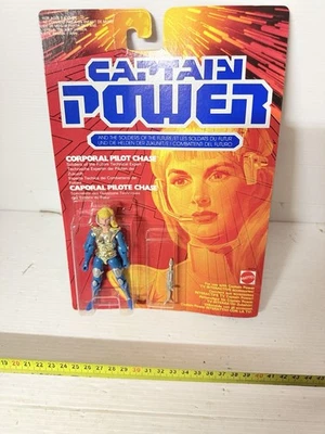 CAPTAIN POWER MATTEL CAPORAL PILOTE CHASE GARDIEN NEUF - Photo 1/4