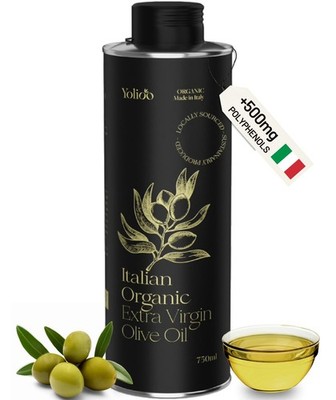 100% Italian Organic Olive Oil Extra Virgin | Polyphenol Rich Extra Virgin Olive