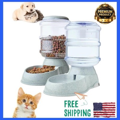 NEW AUTOMATIC Pet Water Dispenser Large Feeder for Cats and Dogs, Food and Drink