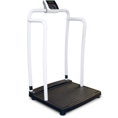 Rice Lake 194733 Bariatric Handrail Scale 1000lb x 0.2lb BMI Bluetooth BLE 4.0