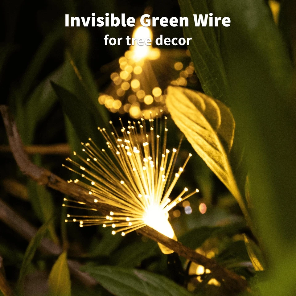 Fiber Optic Fairy Lights Battery Operated, 33FT 60 Mini Firework String Light... - Image 4 of 4