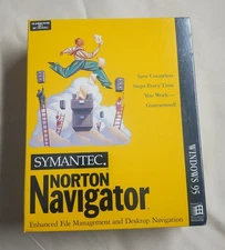 Vintage Symantec Norton Navigator For Windows 95 Sealed