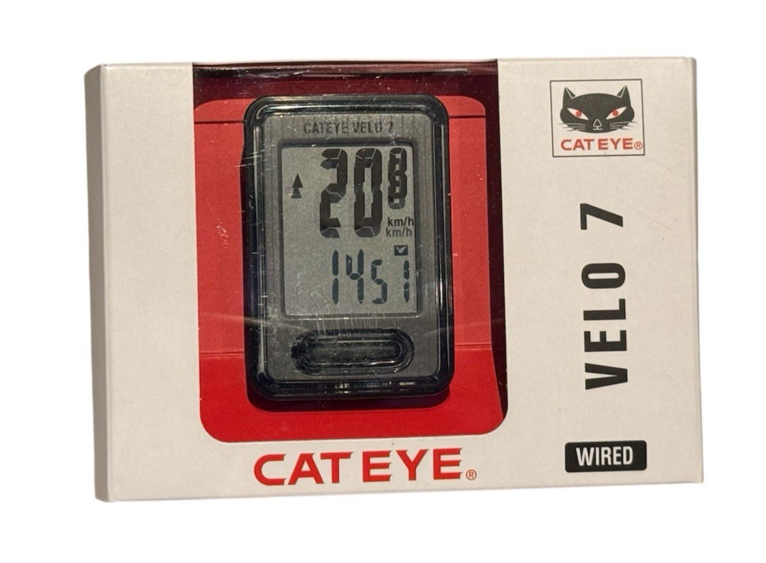 Cateye Velo 7 WIRED COMPUTER- 7 Functions inc Speed, Distance, Clock etc - Image 11