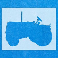 Tractor Farm Vehicle Stencil: Mylar Airbrush Wall Art Painting Crafts , DIY