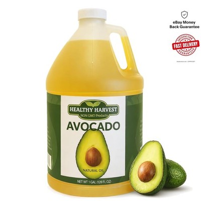 1 Gallon Healthy Harvest Non-GMO Avocado Oil - Rich in Antioxidants and Flavor