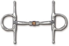 Myler SS Full Cheek Comfort Snaffle Bit with Copper Roller MB 03 Level 1 - 5  
