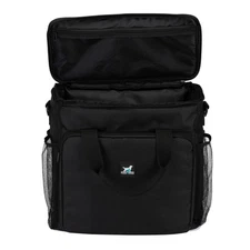 Pounce + Fetch Large Pet Weekender Pet Travel Bag Dimensions:(Bag) 15.6"x 9"x 14