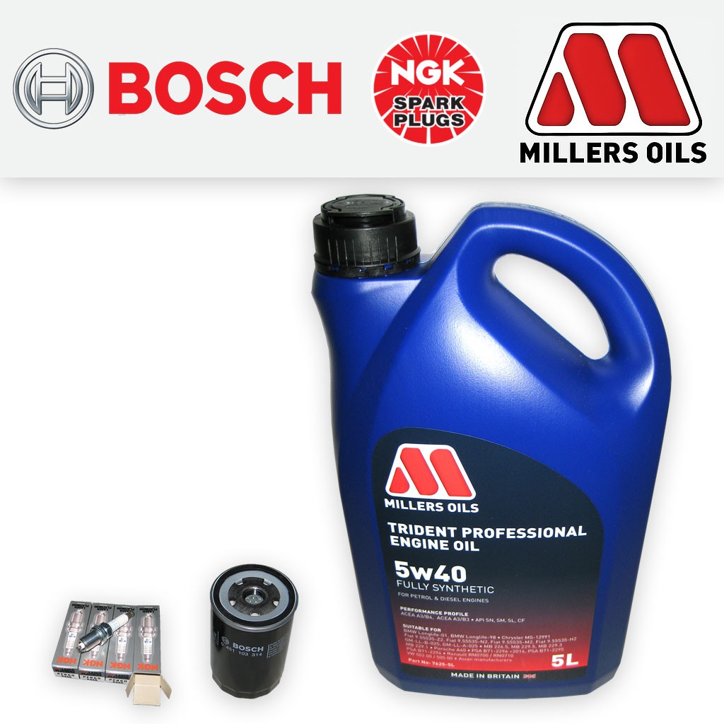 SERVICE KIT AUDI A4 (B5) 1.8 T AEB ANB APU ARK OIL FILTER PLUGS +OIL (95-01)