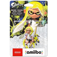 Yellow Inkling Splatoon 3 Nintendo Amiibo ...