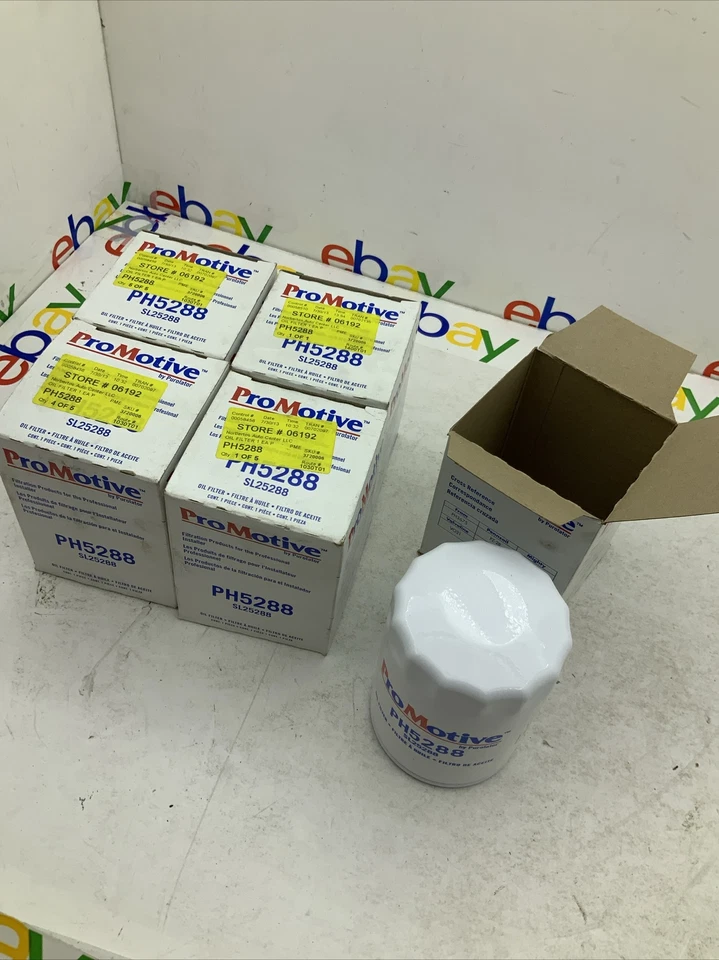 5 peças filtros de óleo do motor ProMotive PH5288 Buick Cadillac Chevrolet Isuzu Jeep - Imagem 4 de 4