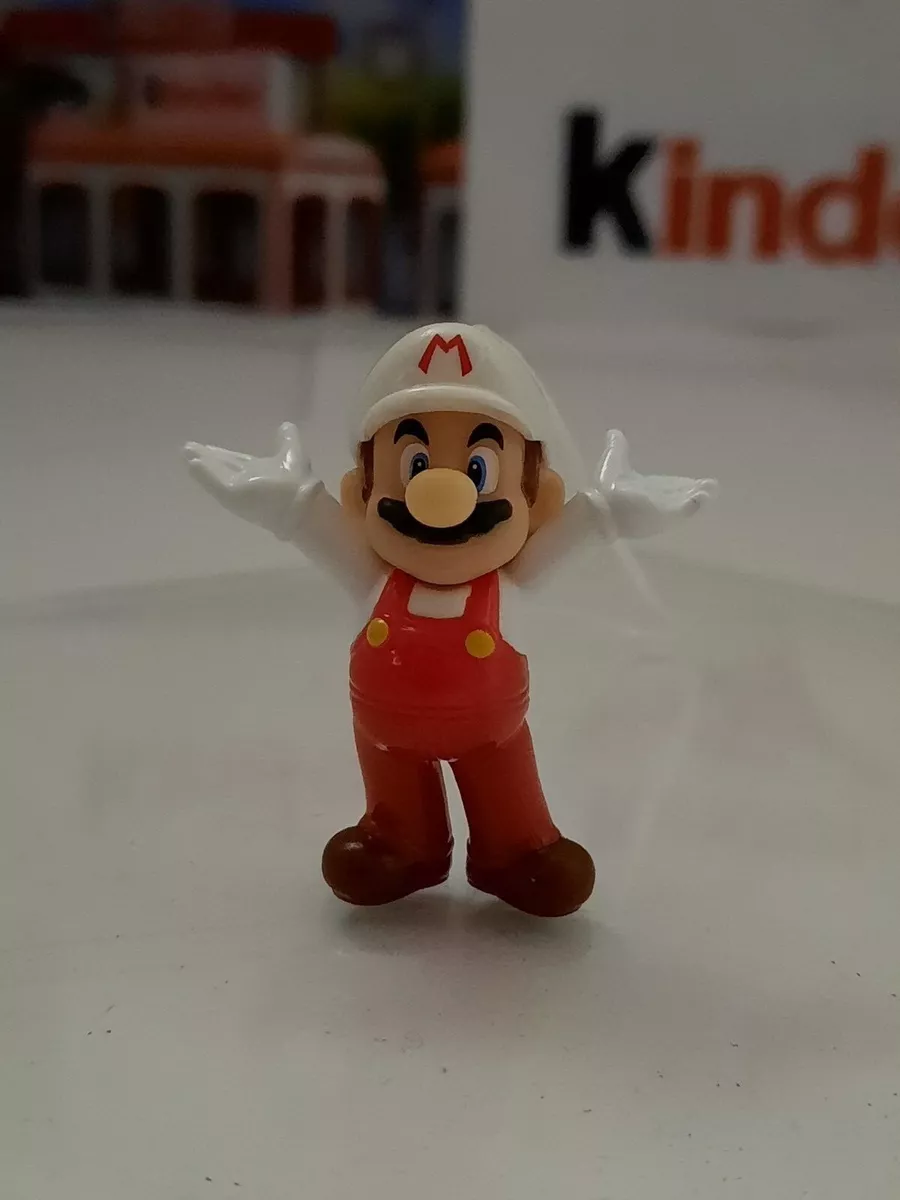 2020 Kinder Joy Sureprice Egg Figure SUPER MARIO BROS. MARIO WHITE BPZ SLOVENIA