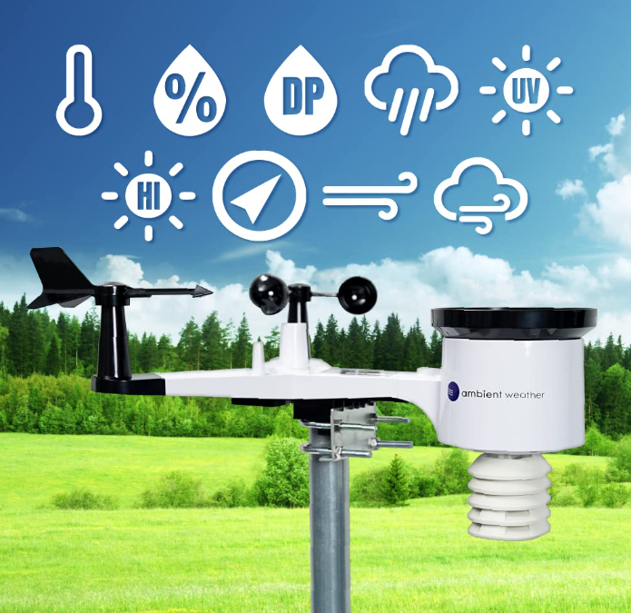 Ambient Weather WS2902 WiFi Smart Weather Station eBay