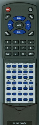 Replacement Remote for KENWOOD  XD550, XD500, RXD750, XD750, XD700, RXD700