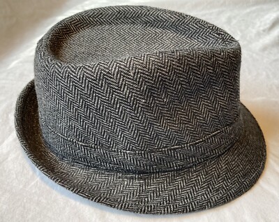 charlie gray mens safari fedora hat cotton polyester tom landry