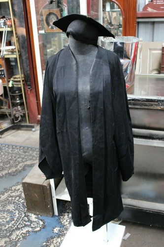 Vintage Antique Graduation Cap Gown 