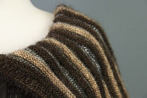Save The Queen Brown Knit Full Zip Belt Lightweight Jacket - Picture 11 of 22