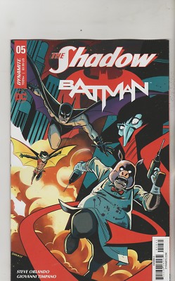 DYNAMITE & DC COMICS SHADOW BATMAN #5 FEBRUARY 2018 VARIANT C 1ST PRINT NM