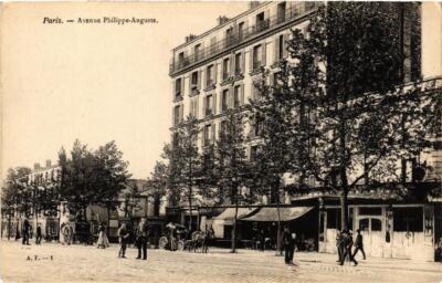 CPA PARIS (11.) Avenue Philippe-Auguste. (538874)
