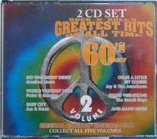ROCK-N-ROLL'S - GREATEST HITS OF ALL TIME - 2 CD SET - Early 60's - LIKE NEW