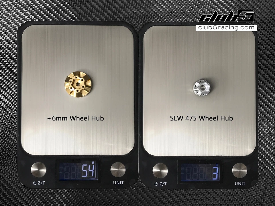 "Rhinohub" +6 mm Weighted Brass Wheel Hub for Vanquish Wheel SLW475 (6 Lugs,V2) - Image 3 of 4