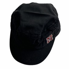 New Era NEBRASKA CORNHUSKERS Football WOMEN'S STRAPBACK CAP HAT Black Women  s