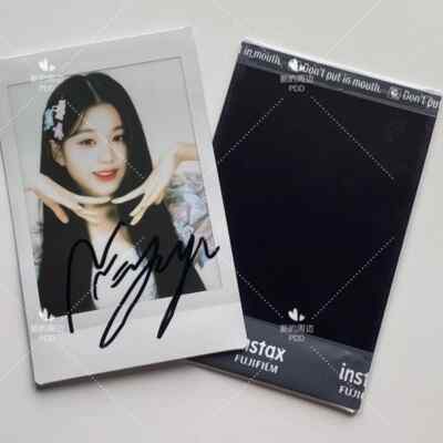 Zhang Yuan Ying Autographed Photos Polaroid Gift To Friends Gifts 张元英签名照 拍立得