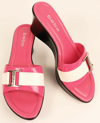 bebe slides pink