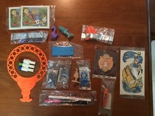 LARGE LOT OF 1980  S-1990  S CEREAL PREMIUMS-MINT   99 SEALED   53 PIECES  