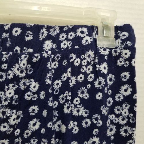 Justice pants 12 floral print pull on elastic waist pockets - Picture 8 of 11