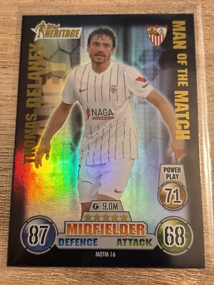 2021-22 Topps Match Attax UCL Extra - Man of the Match #MOTM 16 Thomas Delaney