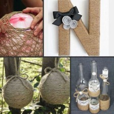 Ball of Diy Jute Hessian String Heavy Twine Sisal Shabby Rope Kingfisher New