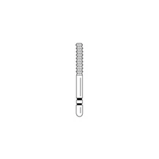 Abrasive Technology Two Striper FG #SC8 Gross Reduction Coarse Diamond Burs 5/Pk