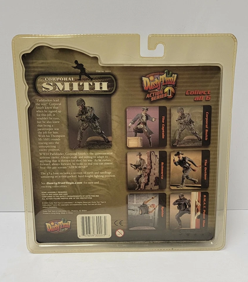 Dusty Trail Action Serie 1 - Segunda Guerra Mundial Cabo Smith NUEVO Foto 2 de 4