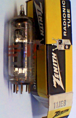 11JE8 NOS vacuum tube Zenith triode pentode