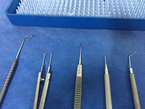 Konvolut 10 chirurgische Instrumente, Katena, Storz, Rumex, Weck - Bild 4 von 7