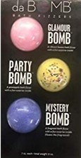 da BOMB Bath Fizzers 3 Piece Set Love Bomb, Cupcake Bomb, Mystery Bombs NEW 