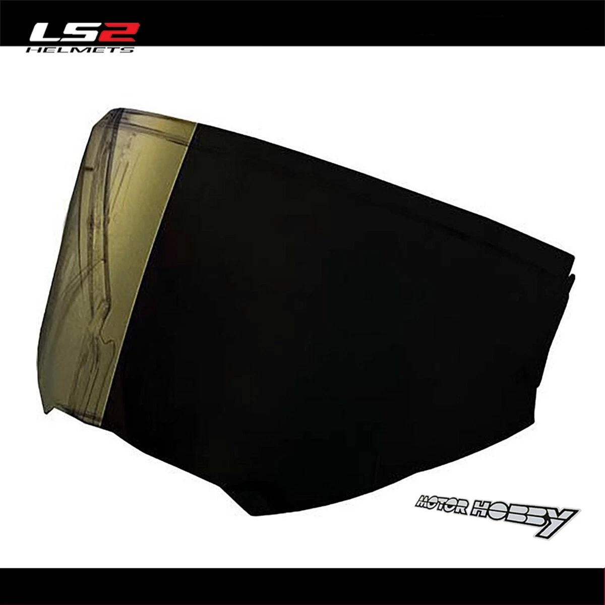 LS2 Visiera FF327 Pinlock Ready - Oro Iridio - Resistente Ai Graffi E Ai Raggi UV