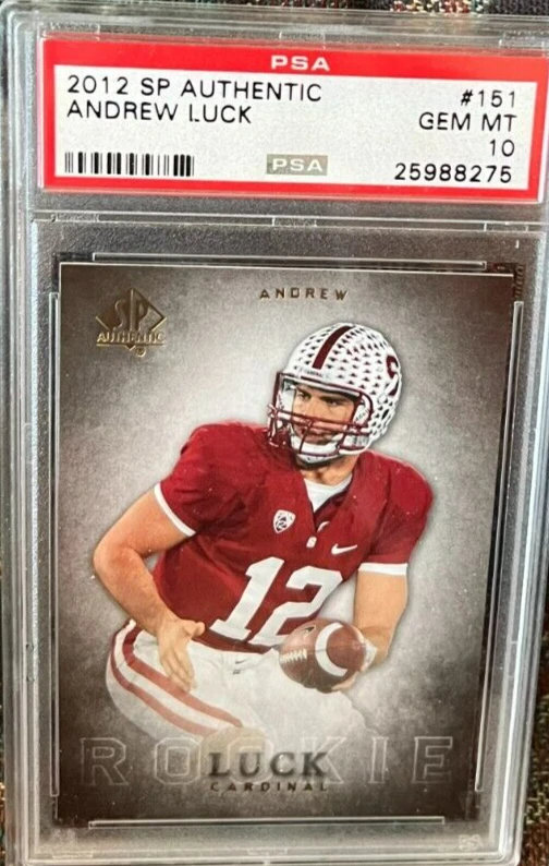 Andrew Luck SP Authentic #151 Base