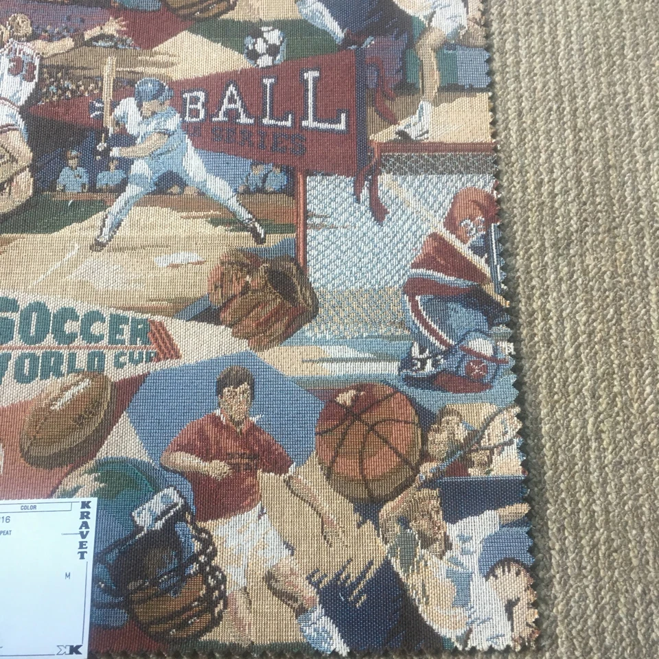 Tela tapiz. Tema deportivo. 18x12 Foto 4 de 4