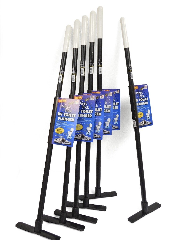 Rv Toilet Plungers, 6 Pack Whole Sale For Camp Grounds And Rv Dealers