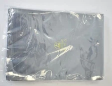 Static Shielding Control Flat Bag w Imprinted ESD Message 9" x 12" 100 Pack