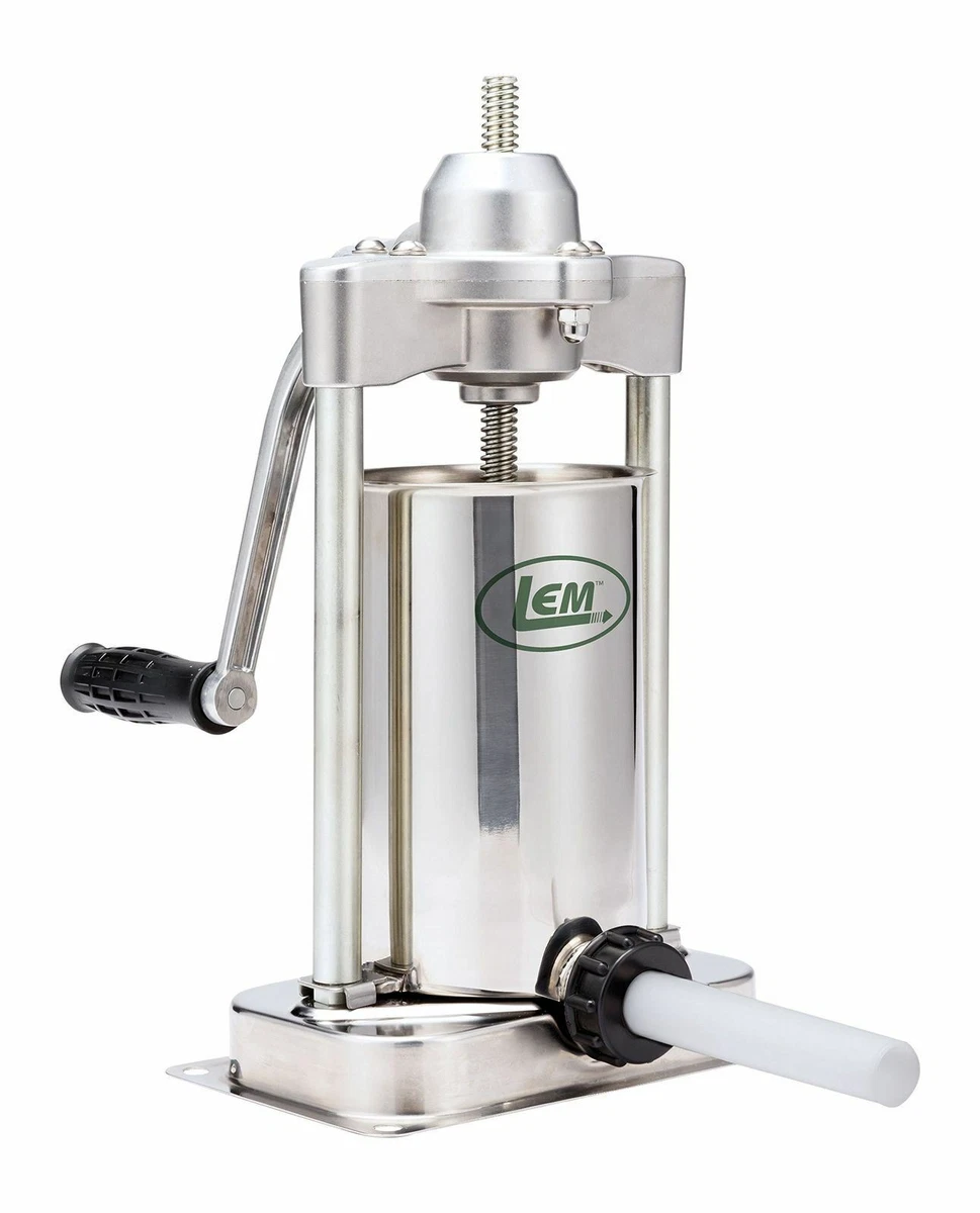LEM Products 1606 Stainless Steel Vertical Sausage Stuffer 5 lb