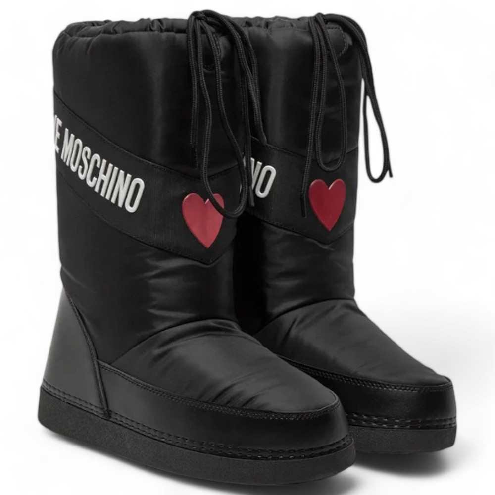 ブーツその他 LOVE MOSCHINO Woman Boots Black JA24032G0LISA 000 Fashion Snow Boots LOVE MOSCHINO Women Black