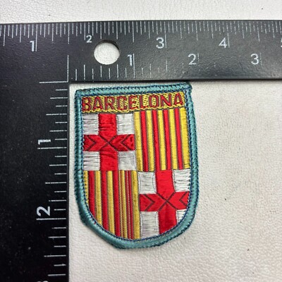 Vtg Version B BARCELONA Spain Patch (Travel & Tourism) 56U6