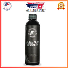 ExoForma Black Trim Restorer - Restores Factory Black to Plastic Trim - Protects