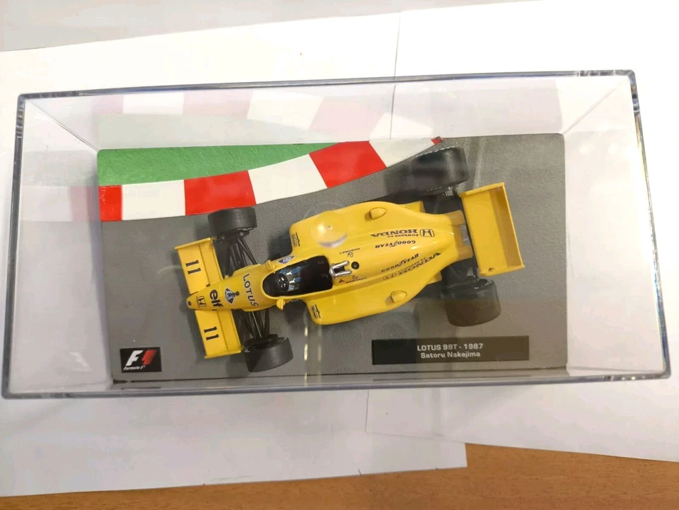 LOTUS 99T - 1987 SATORU NAKAJIMA - Formula 1 Auto Collection Scala 1/43 - Immagine 4 di 4