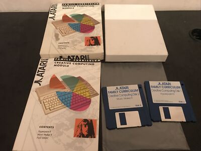   FAMILY CURRICULUM - CREATIVE COMPUTING MODULE. ATARI ST 1040. (b39)